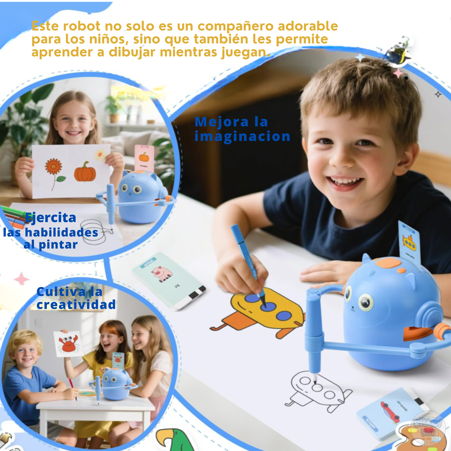 Robot didáctico para dibujar